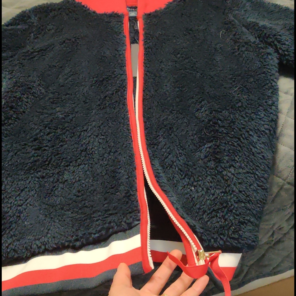 Tommy Hilfiger fleece hooded jacket - Picture 8 of 8